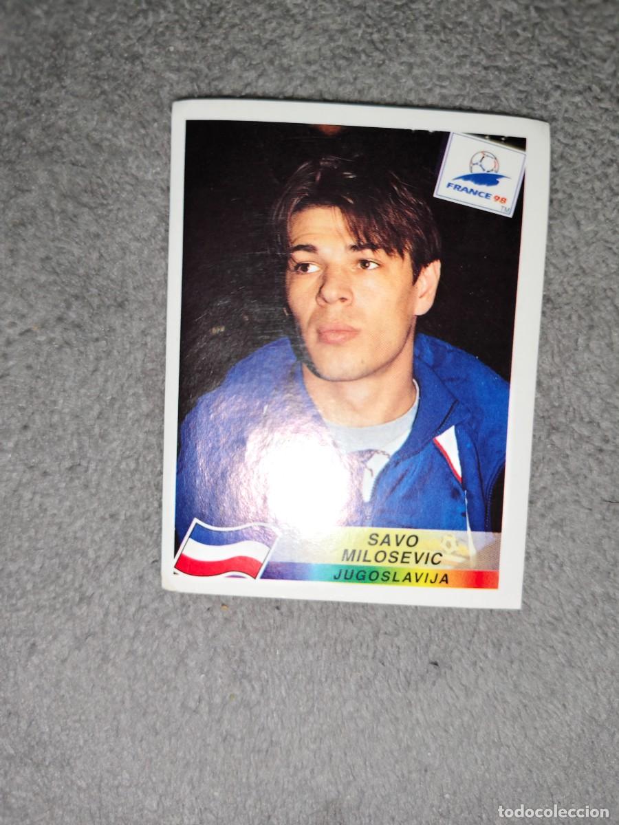 Cromos de Futebol: 405 MUNDIAL 1998 PANINI SAVO MILOSEVIC YUGOSLAVIA - 98 WORLD CUP FRANCIA PANINI FIFA AAY