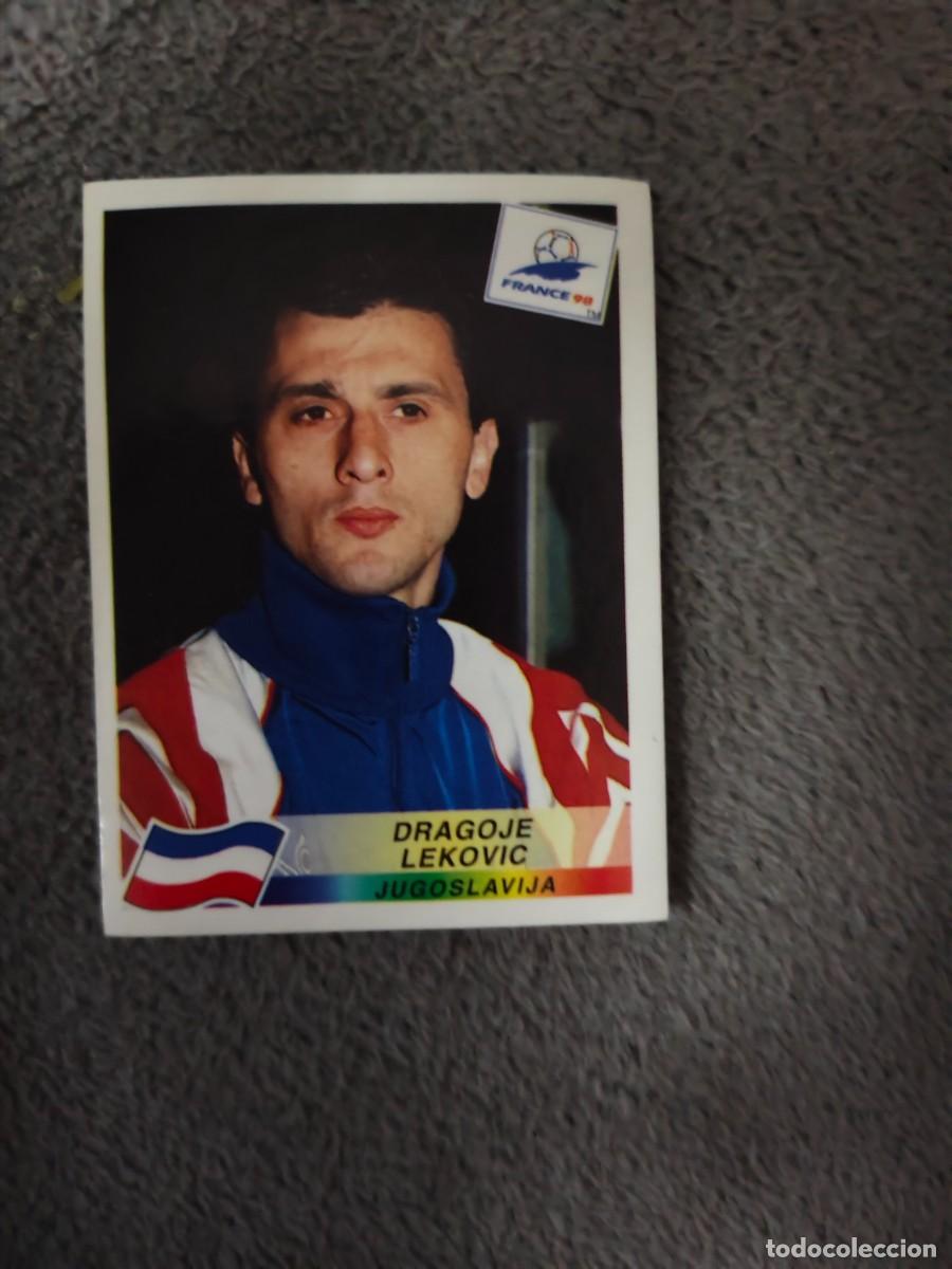 Cromos de f&uacute;tbol: 406 MUNDIAL 1998 PANINI DRAGOJE LEKOVIC YUGOSLAVIA - 98 WORLD CUP FRANCIA PANINI FIFA AAY
