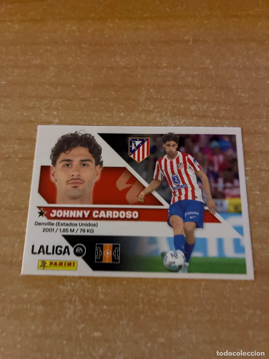 Cromos de f&uacute;tbol: 13 JOHNNY CARDOSO ATL&Eacute;TICO MADRID LIGA ESTE 2026 2027