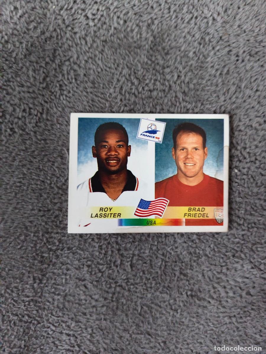 Cromos de f&uacute;tbol: 416 MUNDIAL 1998 PANINI ROY LASSITER / BRAD FRIEDEL USA - 98 WORLD CUP FRANCIA PANINI FIFA AAY