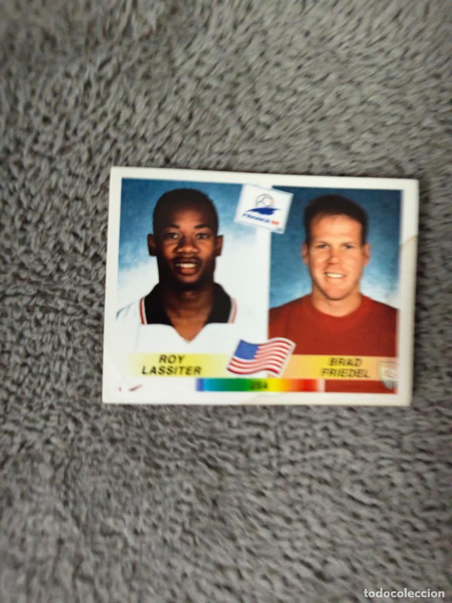 Cromos de f&uacute;tbol: 416 MUNDIAL 1998 PANINI ROY LASSITER / BRAD FRIEDEL USA - 98 WORLD CUP FRANCIA PANINI FIFA AAY