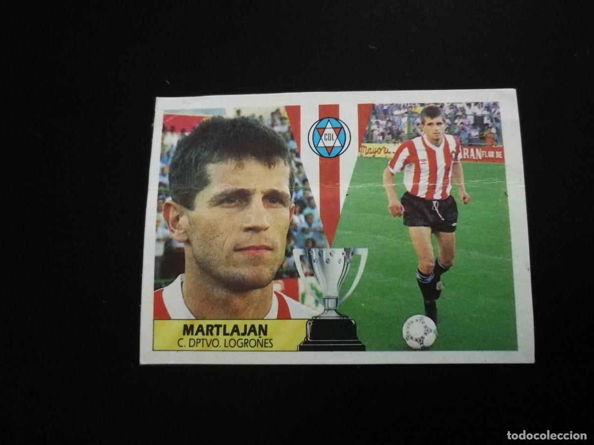 Fu&szlig;ball-Sticker: Martlajan CD Logro&ntilde;es Ultimo Fichaje n&ordm; 29 editorial Este 87/88, 1987-1988 recuperado