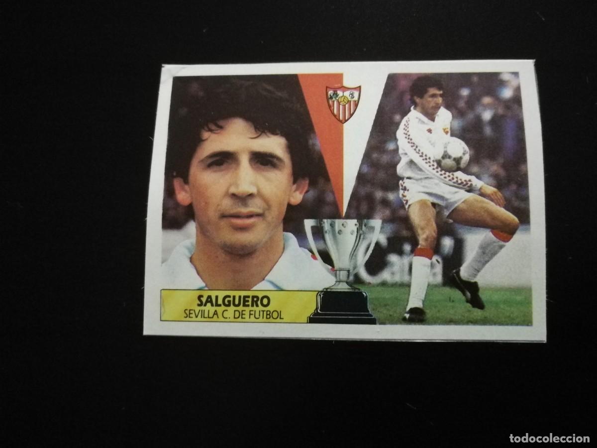 Cromos de f&uacute;tbol: Salguero Real Madrid Ultimo Fichaje n&ordm; 26 editorial Este 87/88, 1987-1988 recuperado