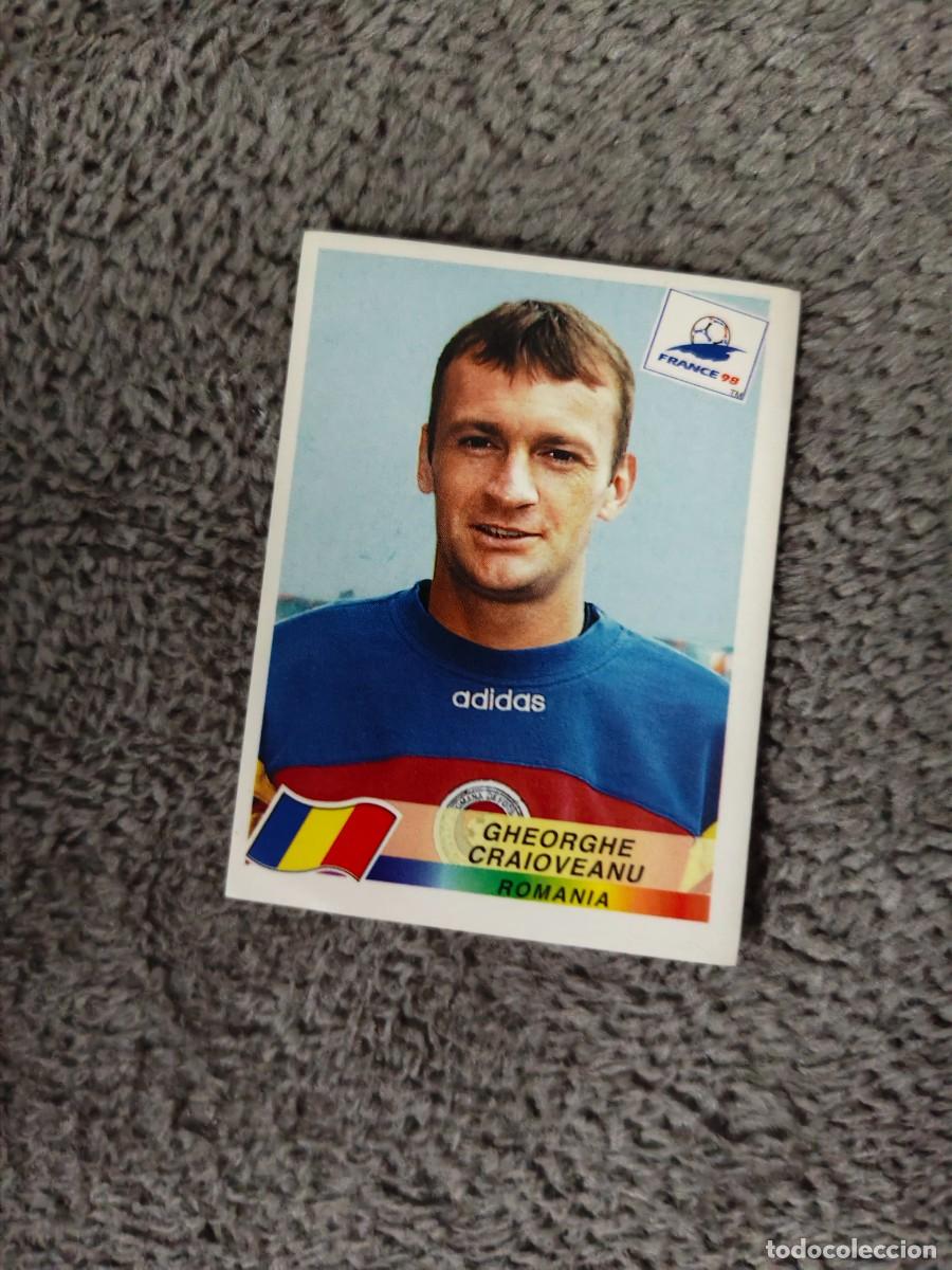 Cromos de f&uacute;tbol: 441 MUNDIAL 1998 PANINI GHEORGHE CRAIOVEANU RUMANIA - 98 WORLD CUP FRANCIA PANINI FIFA AAY