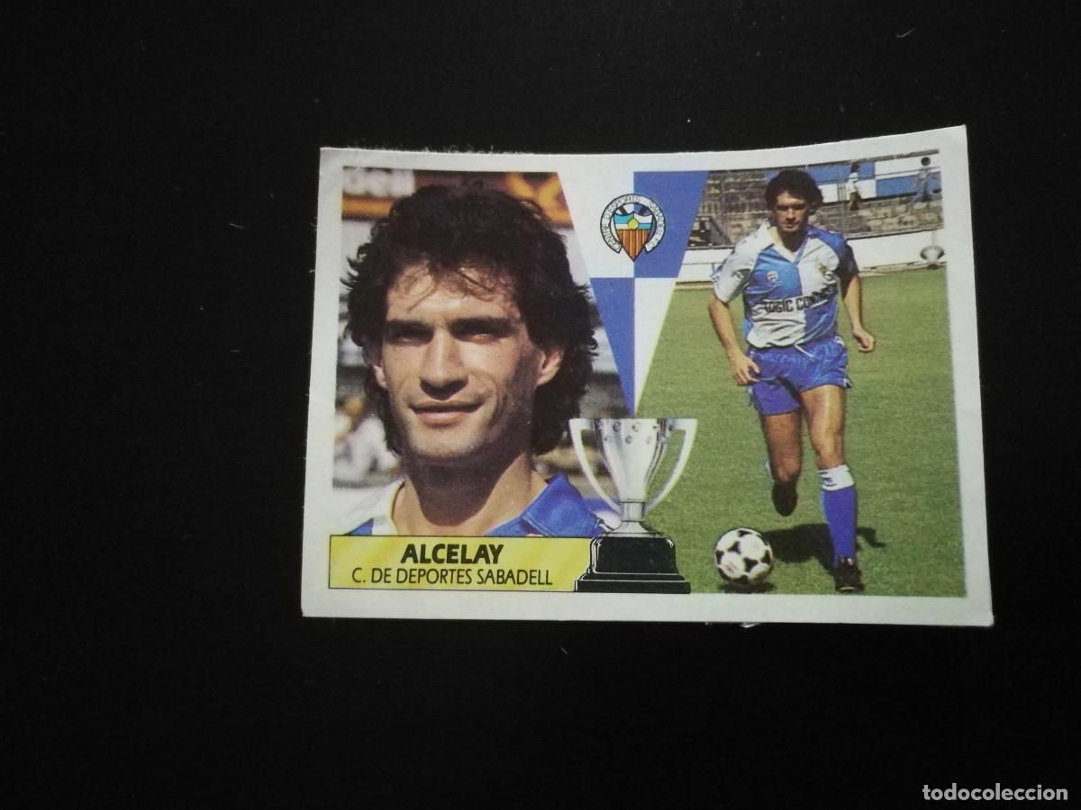 Figurine di Calcio: Alcelay CD Sabadell Ultimo Fichaje n&ordm; 34 editorial Este 87/88, 1987-1988 recuperado