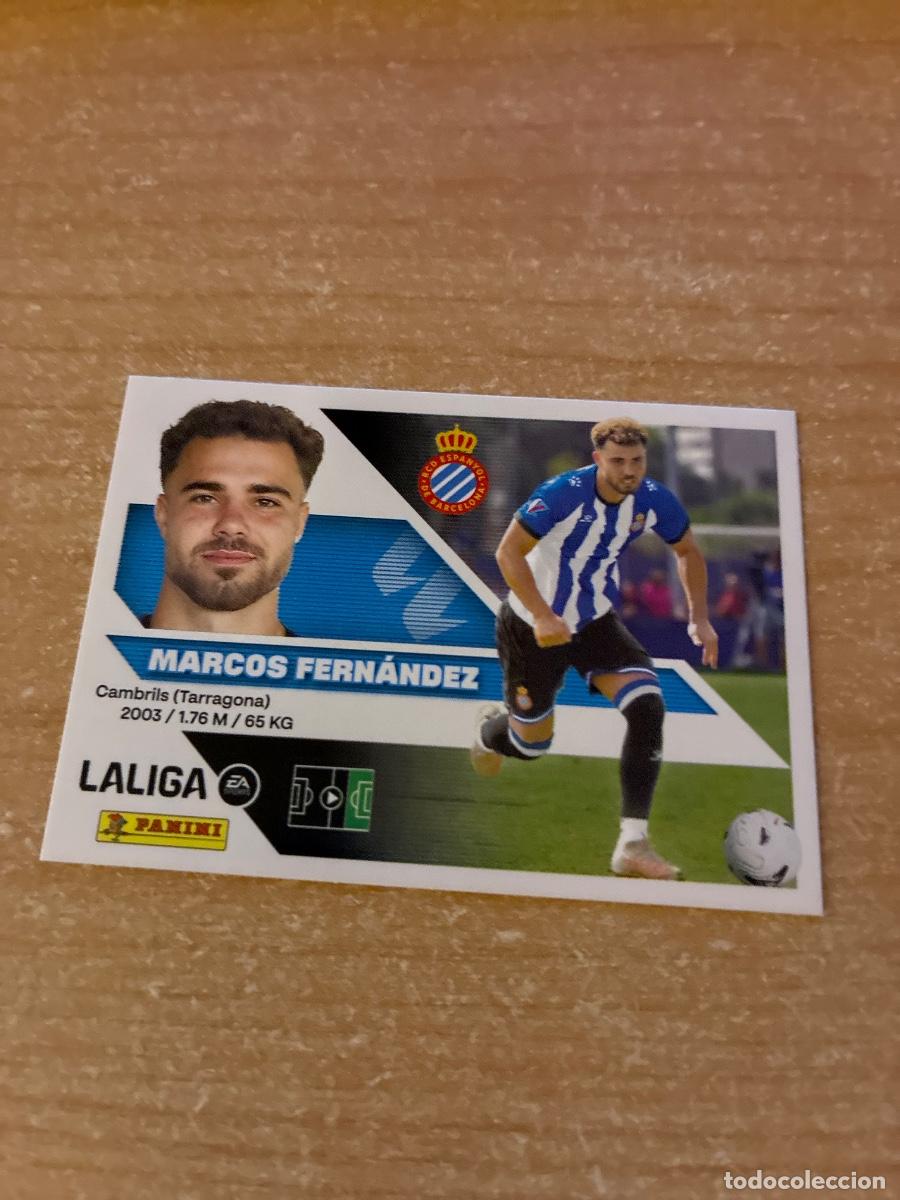 Cromos de f&uacute;tbol: 15 MARCOS FERN&Aacute;NDEZ ESPANYOL LIGA ESTE 2026 2027
