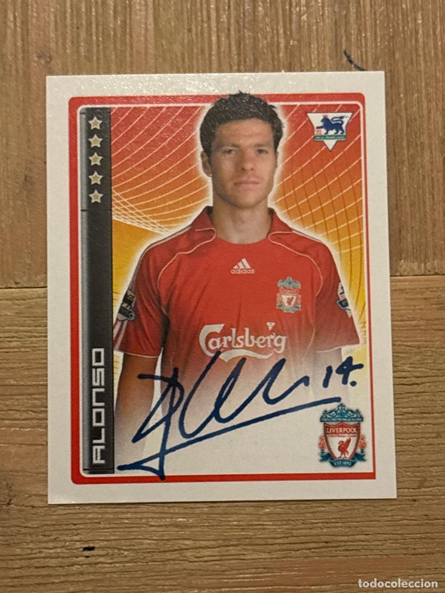 Cromos de f&uacute;tbol: 44. Cromo sticker f&uacute;tbol N 219 XABI ALONSO Liverpool. PREMIER LEAGUE 2006-07 06-07 MERLIN
