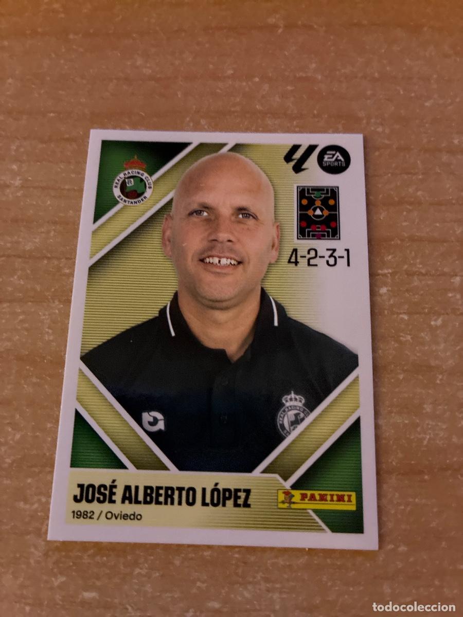 Cromos de f&uacute;tbol: 2 JOS&Eacute; ALBERTO L&Oacute;PEZ RACING SANTANDER LIGA ESTE 2026 2027