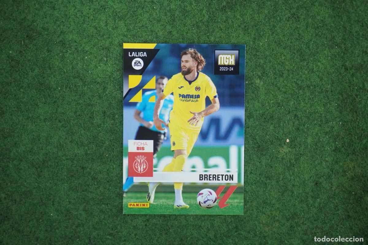 Cromos de f&uacute;tbol: 378 BIS BRERETON VILLARREAL MEGACRACKS 2023 2024 MGK 23 24 PANINI LALIGA EA SPORTS