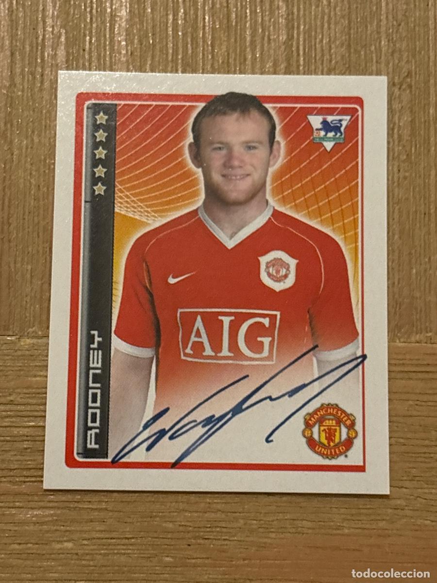 Cromos de f&uacute;tbol: 44. Cromo sticker f&uacute;tbol N 294 ROONEY MANCHESTER UNITED . PREMIER LEAGUE 2006-07 06-07 MERLIN