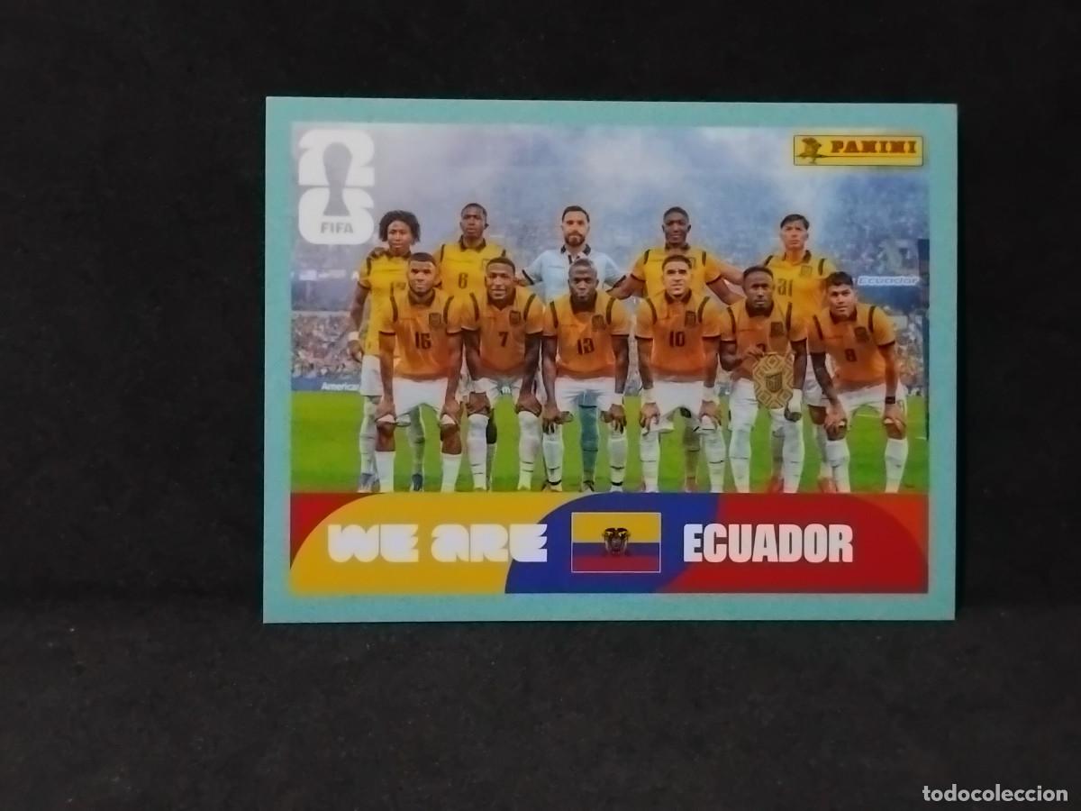 Cartes &agrave; collectionner de Football: WE ARE ECUADOR - ECU 13 - SELECCI&Oacute;N - PANINI FIFA WORLD CUP 2026 - MUNDIAL 2026 STICKER WORLD CUP 26