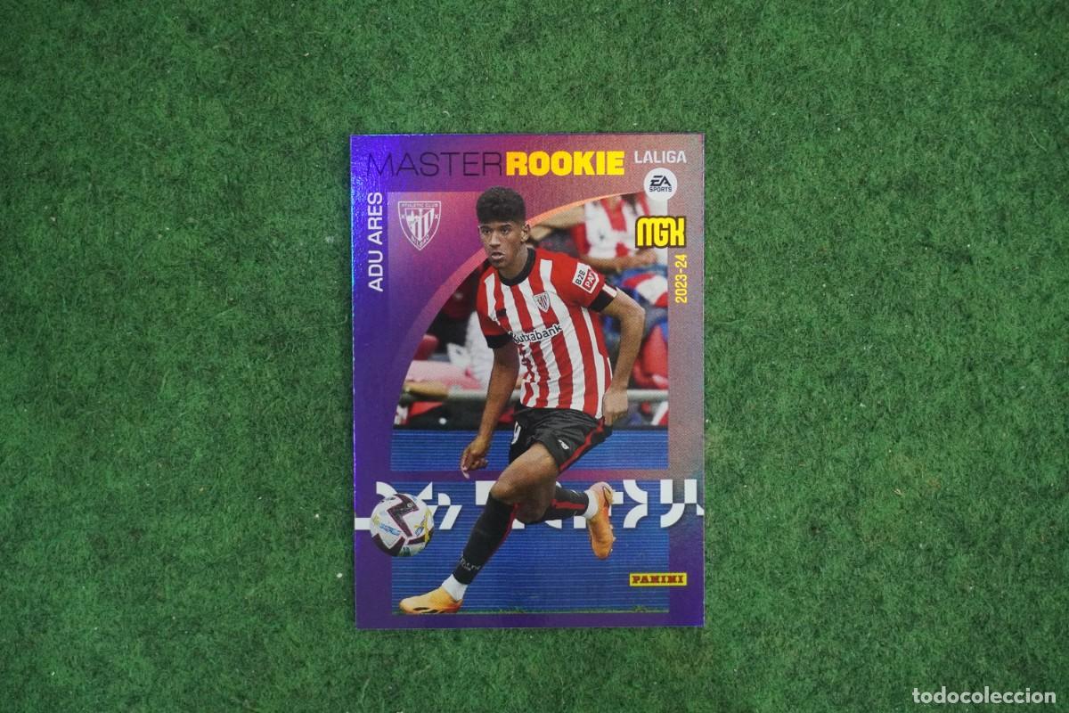 Cromos de f&uacute;tbol: 406 ADU ARES ATHLETIC CLUB MASTER ROOKIE MEGACRACKS 2023 2024 MGK 23 24 PANINI LALIGA EA SPORTS