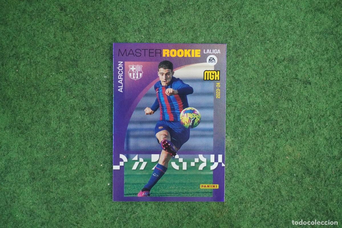 Cromos de f&uacute;tbol: 407 ALARCON BARCELONA MASTER ROOKIE MEGACRACKS 2023 2024 MGK 23 24 PANINI LALIGA EA SPORTS