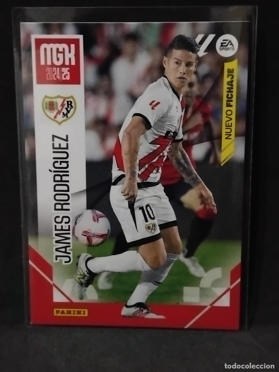Cromos de f&uacute;tbol: JAMES RODR&Iacute;GUEZ NUEVO FICHAJE 494 - RAYO VALLECANO - MGK MEGACRACKS 2024-25 2024 2025 24 25