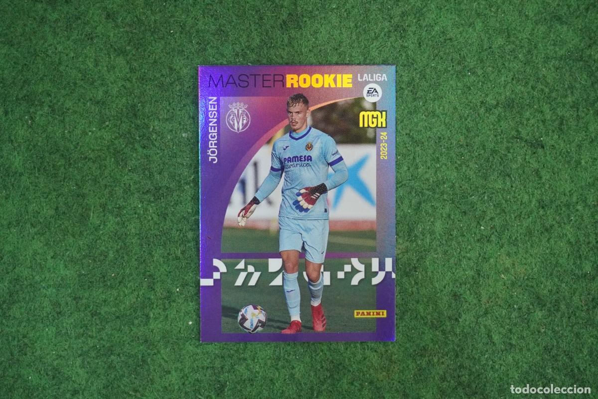 Cromos de f&uacute;tbol: 421 JORGENSEN VILLARREAL MASTER ROOKIE MEGACRACKS 2023 2024 MGK 23 24 PANINI LALIGA EA SPORTS