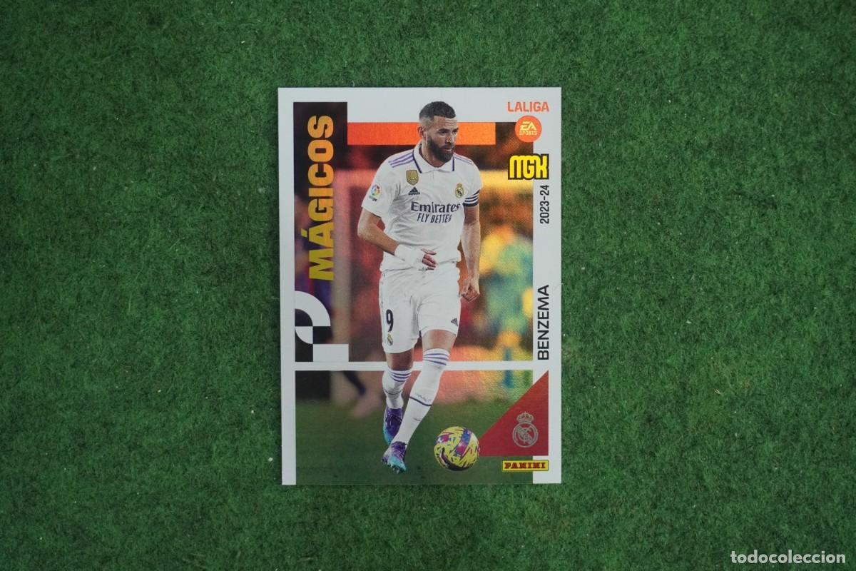 Cromos de f&uacute;tbol: 433 BENZEMA REAL MADRID MAGICOS MEGACRACKS 2023 2024 MGK 23 24 PANINI LALIGA EA SPORTS