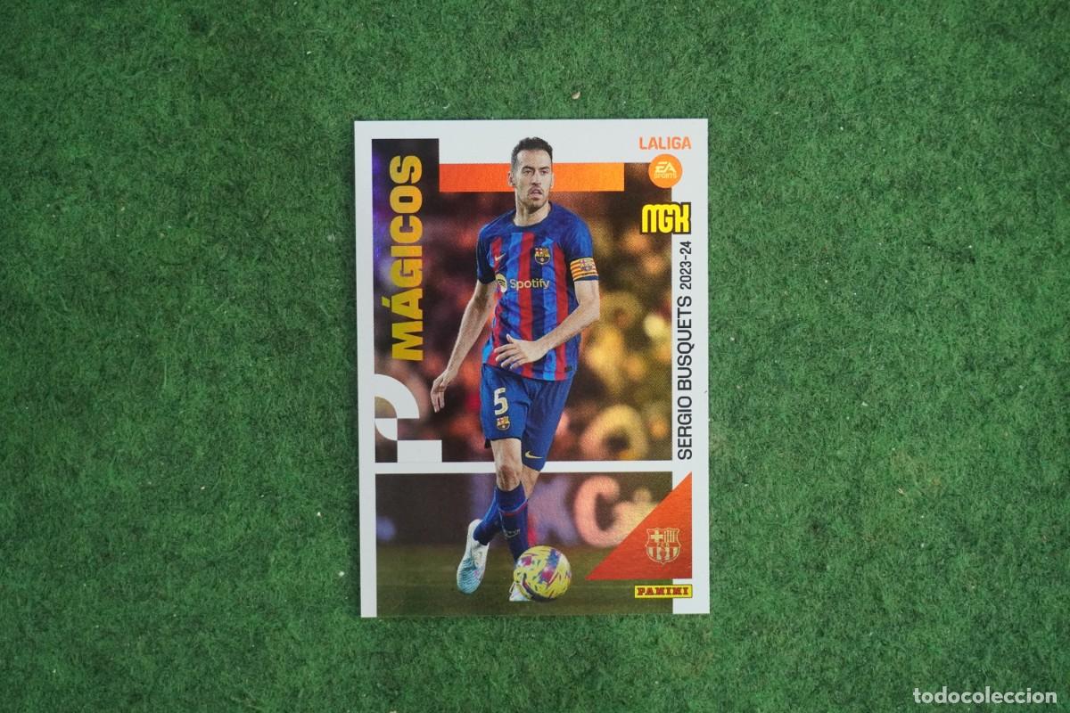 Cromos de f&uacute;tbol: 441 SERGIO BUSQUETS BARCELONA MAGICOS MEGACRACKS 2023 2024 MGK 23 24 PANINI LALIGA EA SPORTS