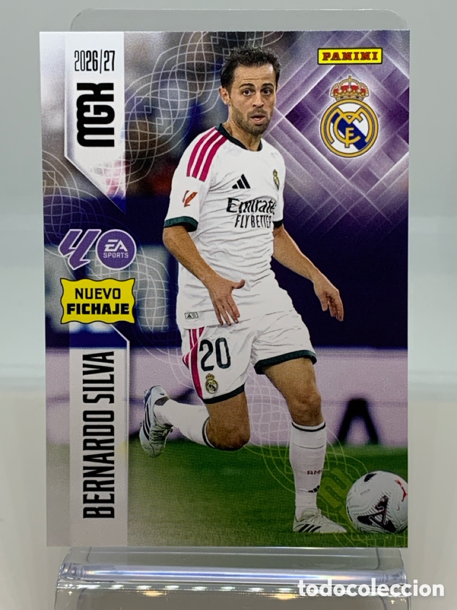 Cromos de f&uacute;tbol: 488-. Bernardo Silva - Real Madrid 2 &ordf; SEGUNDA EDICI&Oacute;N - MEGACRACKS 2026 2027 - 26 27 MGK