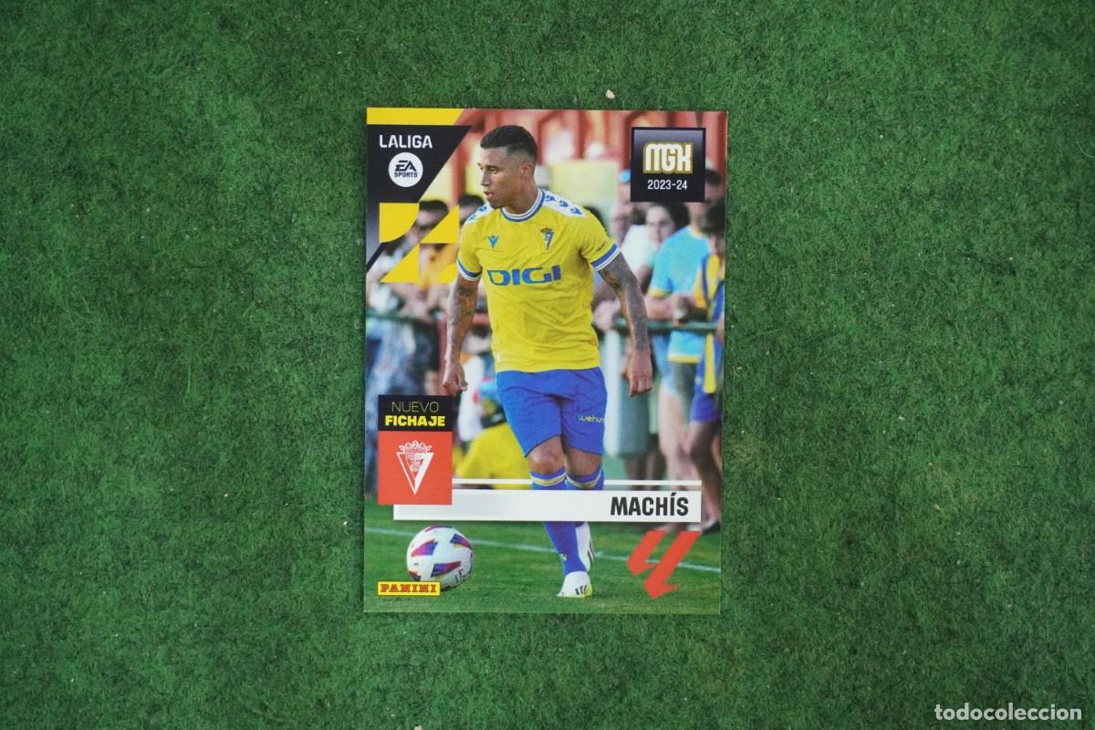 Cromos de f&uacute;tbol: 445 MACHIS CADIZ NUEVO FICHAJE MEGACRACKS 2023 2024 MGK 23 24 PANINI LALIGA EA SPORTS
