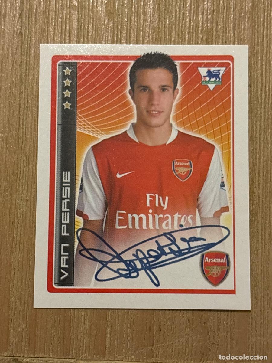 Cromos de f&uacute;tbol: 44. Cromo sticker f&uacute;tbol N 25 VAN PERSIE ARSENAL PREMIER LEAGUE 2006-07 06-07 MERLIN