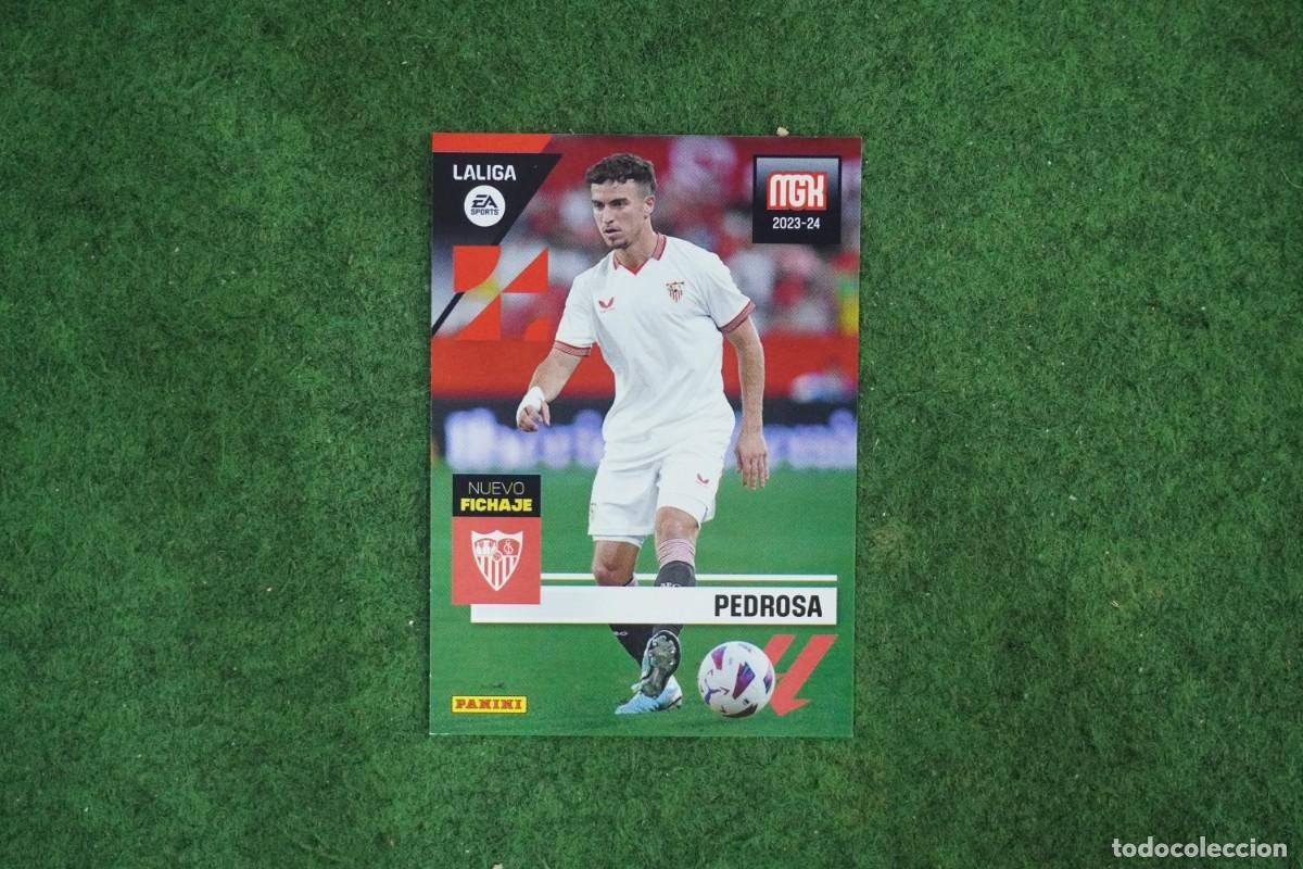 Cromos de f&uacute;tbol: 452 PEDROSA SEVILLA NUEVO FICHAJE MEGACRACKS 2023 2024 MGK 23 24 PANINI LALIGA EA SPORTS