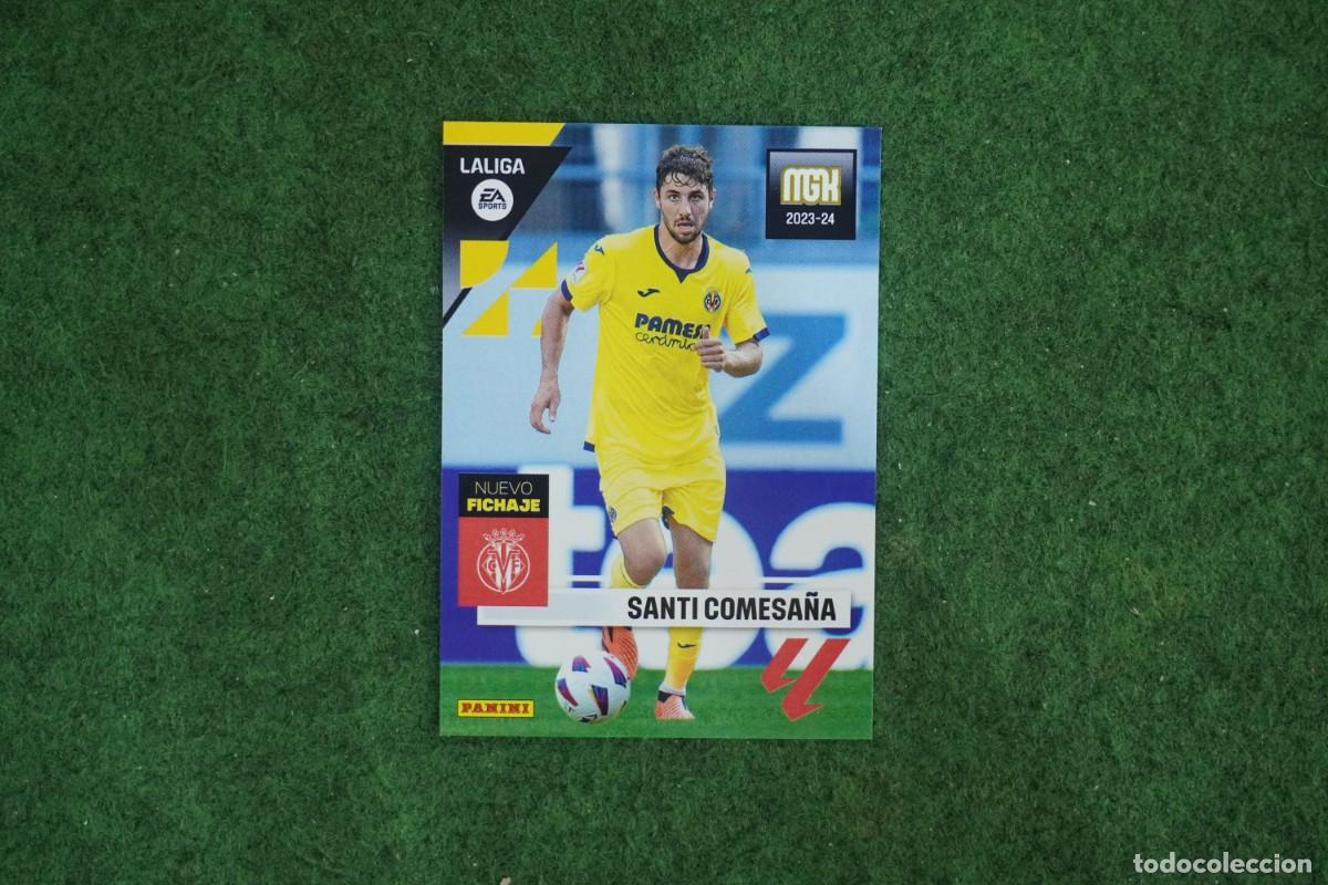 Cromos de f&uacute;tbol: 454 SANTI COMESA&Ntilde;A VILLARREAL NUEVO FICHAJE MEGACRACKS 2023 2024 MGK 23 24 PANINI LALIGA EA SPORTS