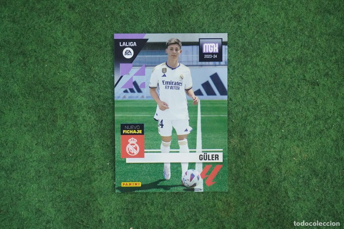 Cromos de f&uacute;tbol: 461 GULER REAL MADRID NUEVO FICHAJE MEGACRACKS 2023 2024 MGK 23 24 PANINI LALIGA EA SPORTS