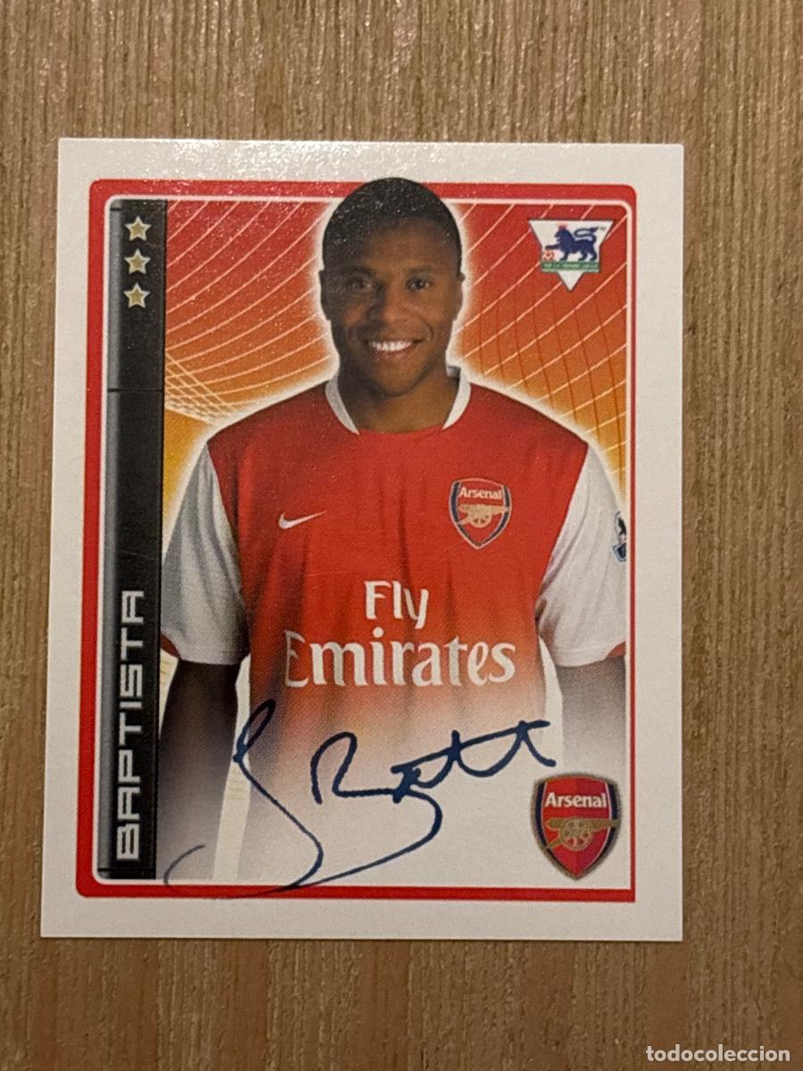 Cromos de f&uacute;tbol: 44. Cromo sticker f&uacute;tbol N 20 BAPTISTA ARSENAL PREMIER LEAGUE 2006-07 06-07 MERLIN