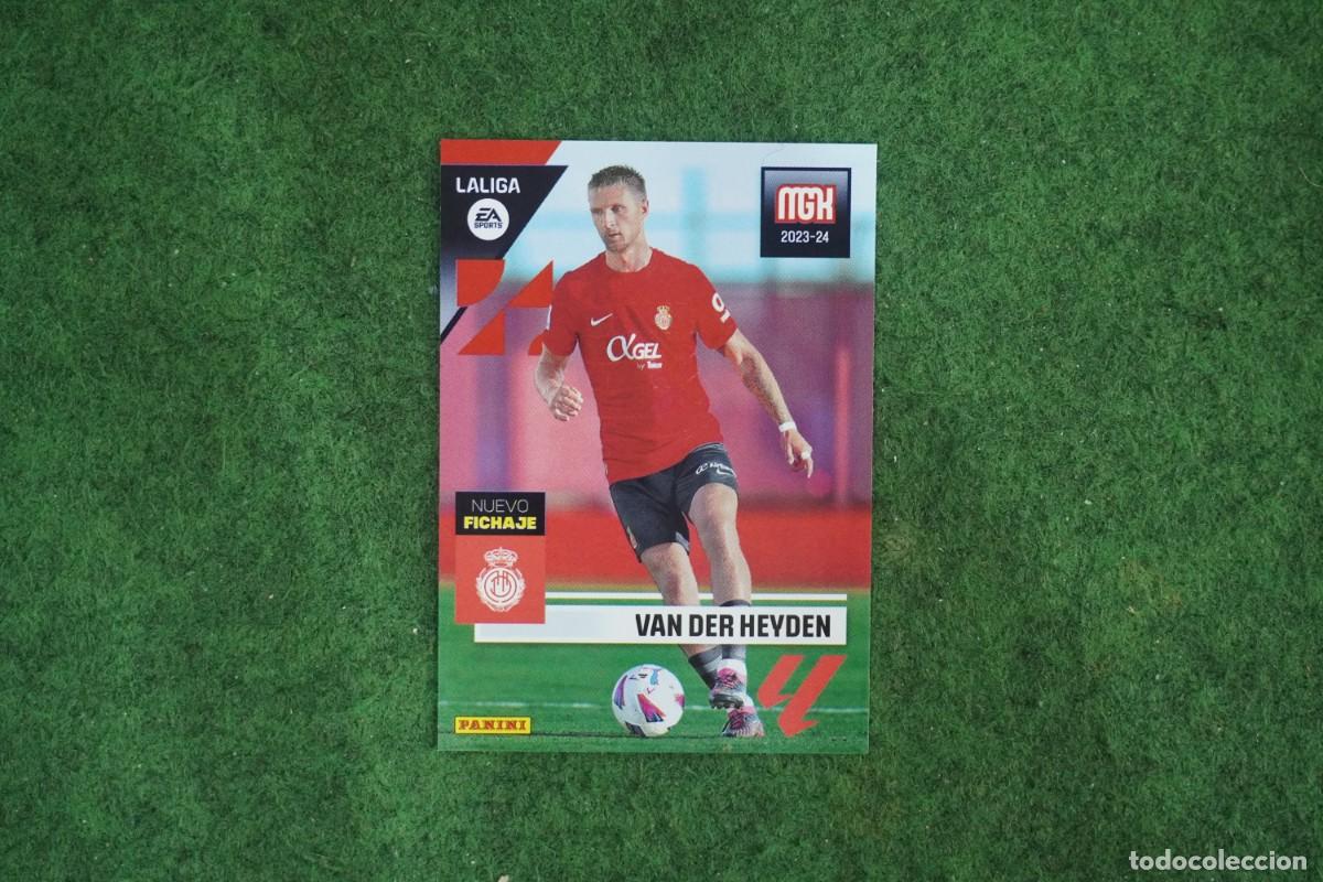 Cromos de f&uacute;tbol: 463 VAN DER HEYDEN MALLORCA NUEVO FICHAJE MEGACRACKS 2023 2024 MGK 23 24 PANINI LALIGA EA SPORTS