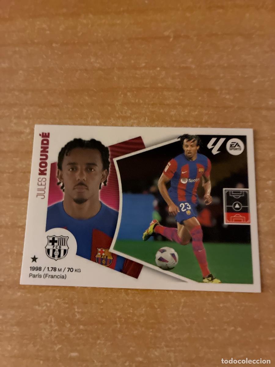 Cromos de f&uacute;tbol: 5 KOUNDE BARCELONA LIGA ESTE 2024 2025