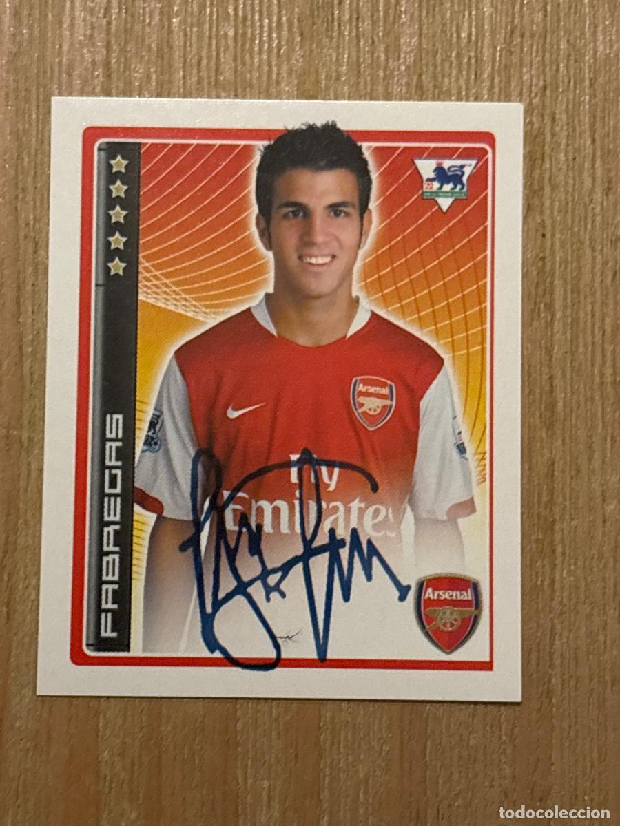 Cromos de f&uacute;tbol: 44. Cromo sticker f&uacute;tbol N 17 FABREGAS ARSENAL PREMIER LEAGUE 2006-07 06-07 MERLIN
