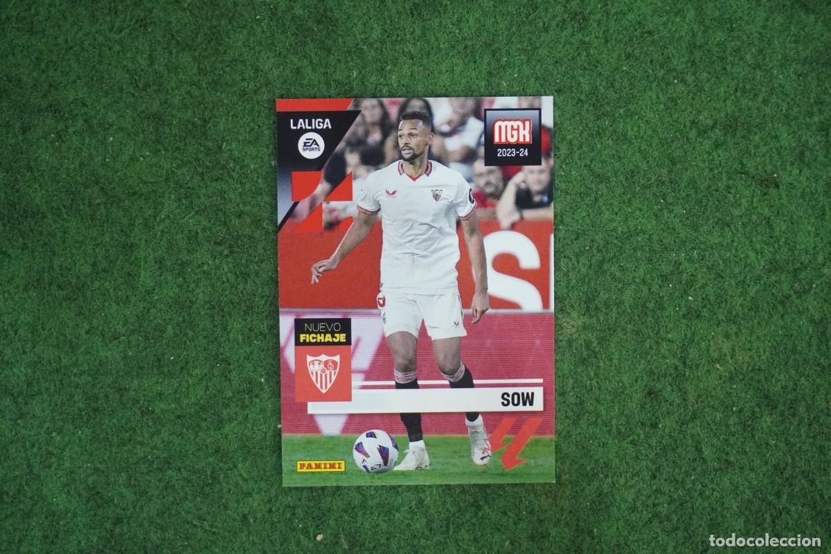 Cromos de f&uacute;tbol: 475 SOW SEVILLA NUEVO FICHAJE MEGACRACKS 2023 2024 MGK 23 24 PANINI LALIGA EA SPORTS