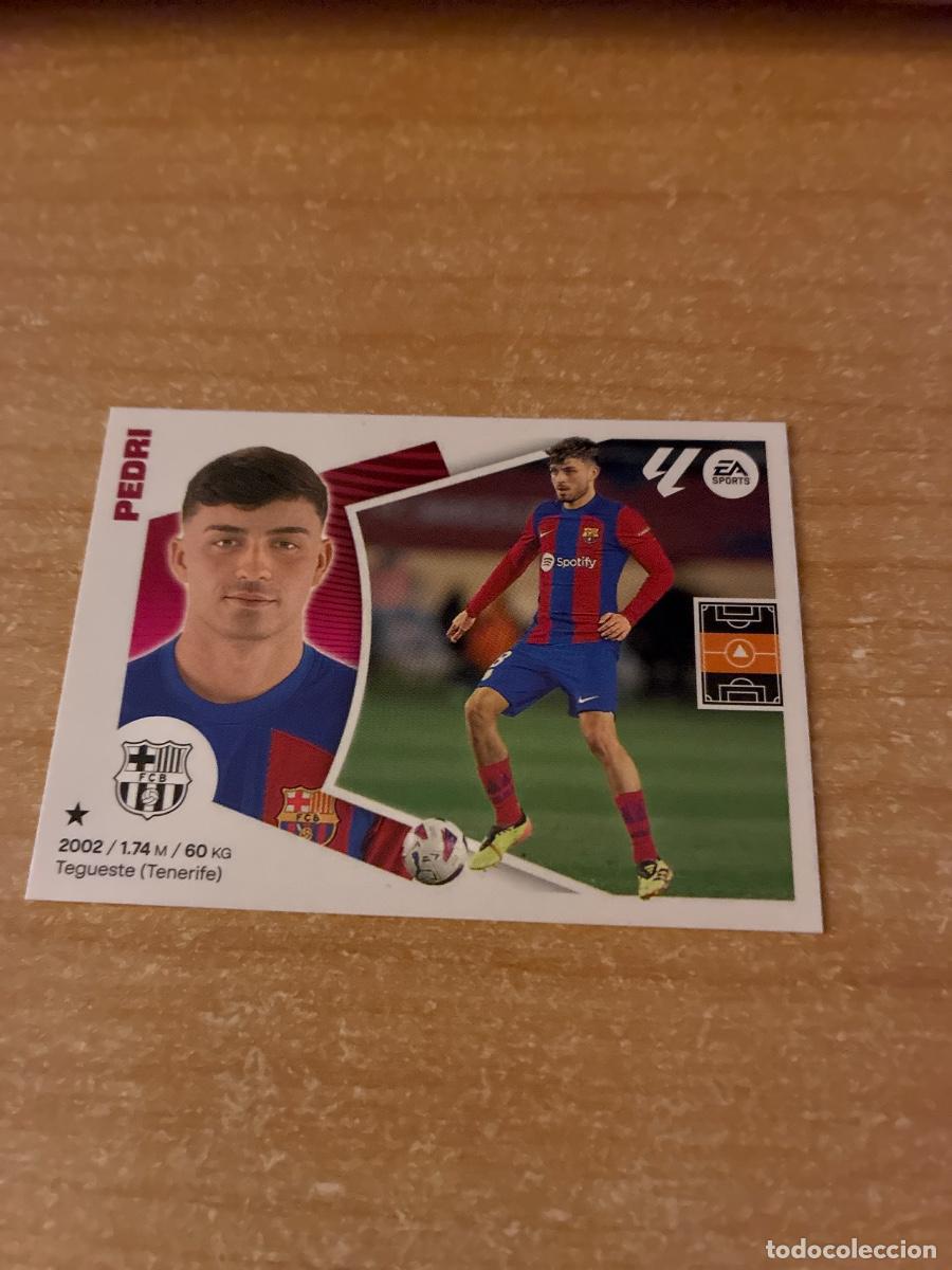 Cromos de f&uacute;tbol: 14 PEDRI BARCELONA LIGA ESTE 2024 2025