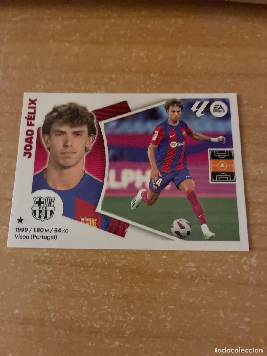 Cromos de f&uacute;tbol: 16 JOAO F&Eacute;LIX BARCELONA LIGA ESTE 2024 2025