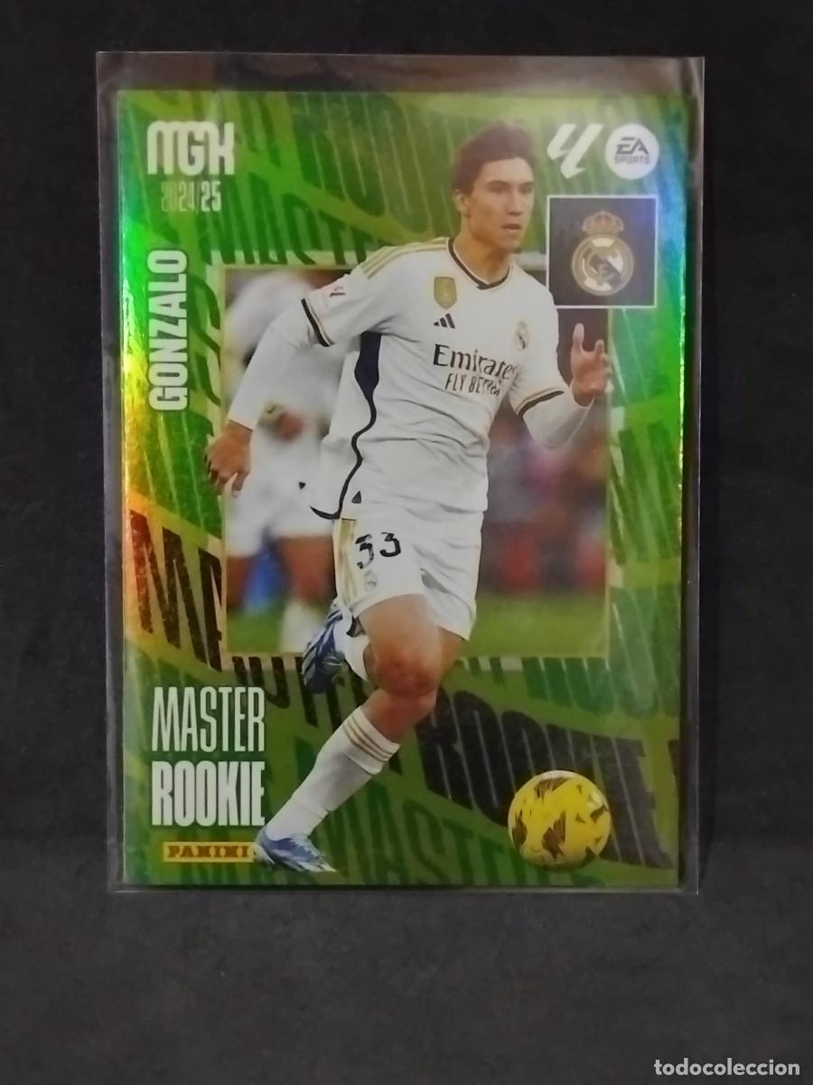 Cromos de f&uacute;tbol: GONZALO 412 MASTER ROOKIE - REAL MADRID - ROOKIES MGK MEGACRACKS 2024-25 2024 2025 24 25