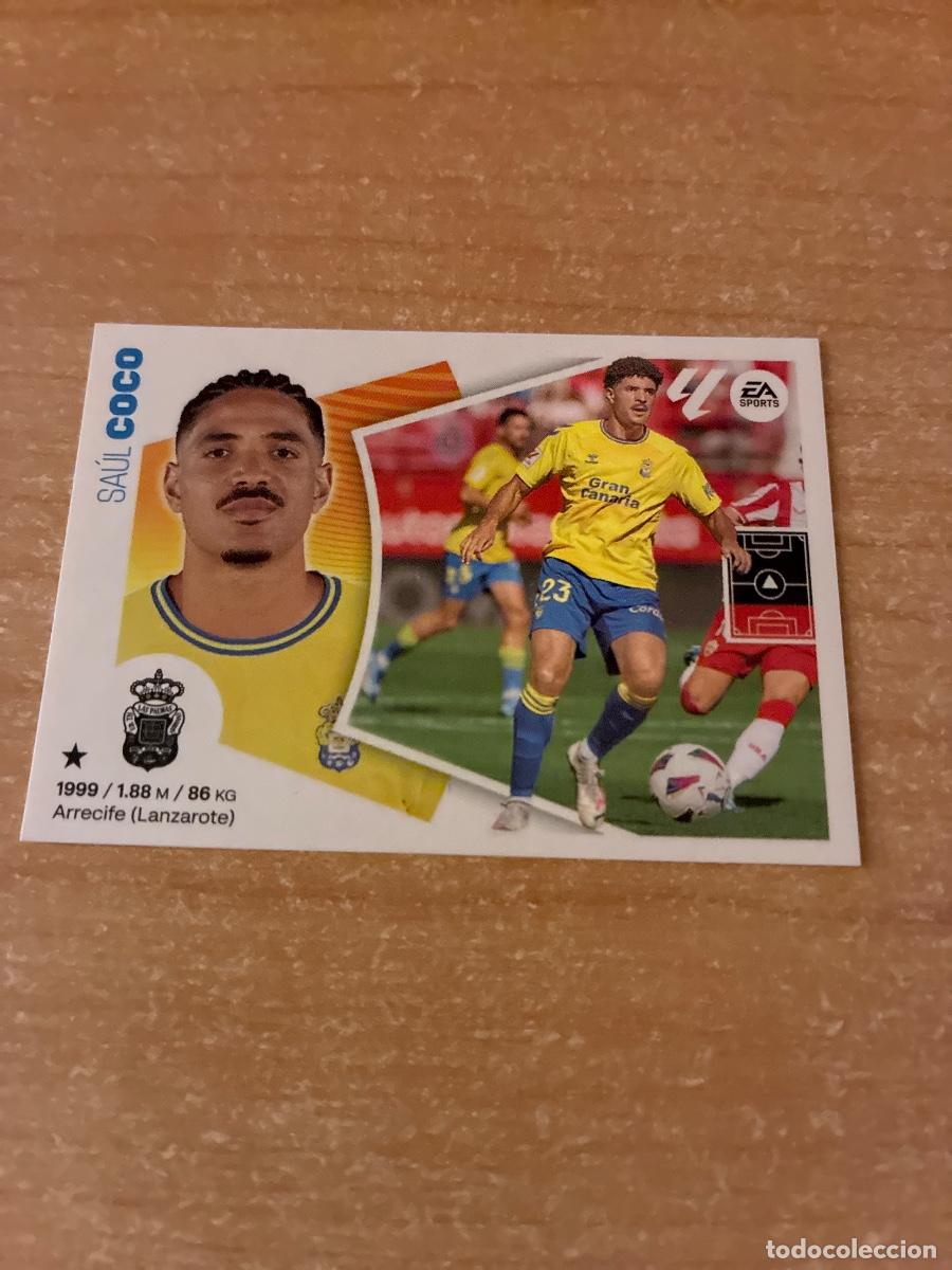 Cromos de f&uacute;tbol: 7 SAUL COCO UD LAS PALMAS LIGA ESTE 2024 2025