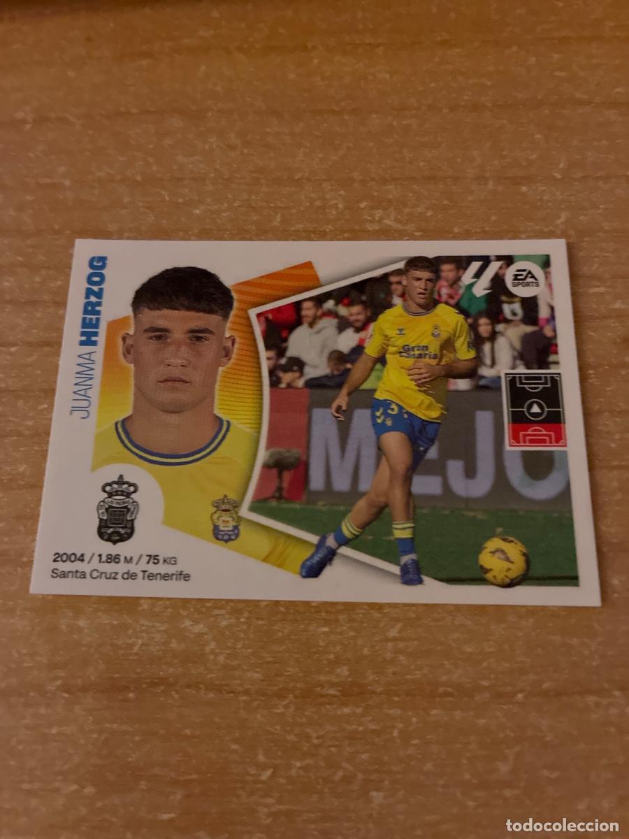 Cromos de f&uacute;tbol: 9 HERZOG UD LAS PALMAS LIGA ESTE 2024 2025