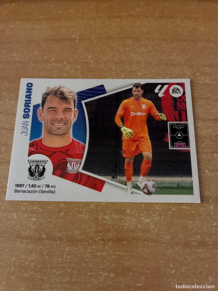 Cromos de f&uacute;tbol: 3 SORIANO LEGAN&Eacute;S LIGA ESTE 2024 2025