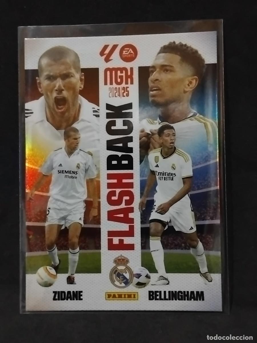 Cromos de f&uacute;tbol: ZIDANE / BELLINGHAM FLASHBACK 425 - REAL MADRID - MGK MEGACRACKS 2024-25 PANINI 2024 2025