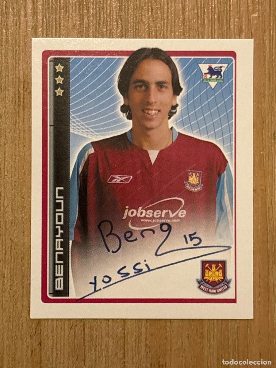 Cromos de f&uacute;tbol: 44. Cromo sticker f&uacute;tbol N 487 BENAYOUN WEST HAM UNITED PREMIER LEAGUE 2006-07 06-07 MERLIN