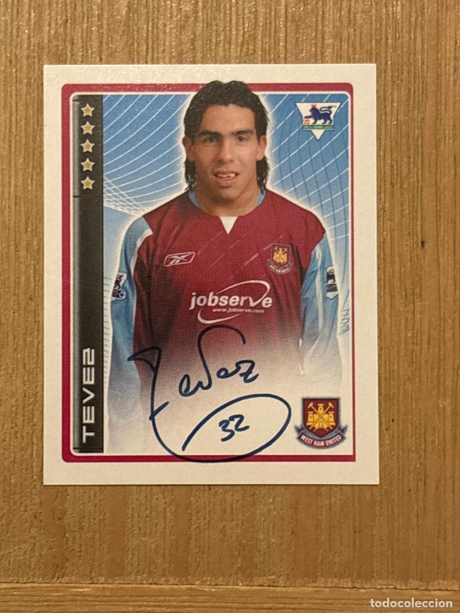 Cromos de f&uacute;tbol: 44. Cromo sticker f&uacute;tbol N 497 TEVEZ WEST HAM UNITED PREMIER LEAGUE 2006-07 06-07 MERLIN