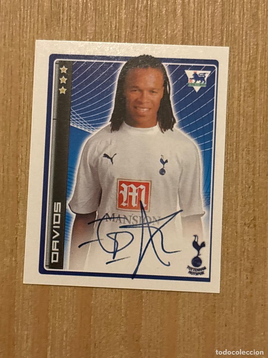 Cromos de f&uacute;tbol: 44. Cromo sticker f&uacute;tbol N 437 DAVIDS TOTTENHAM PREMIER LEAGUE 2006-07 06-07 MERLIN