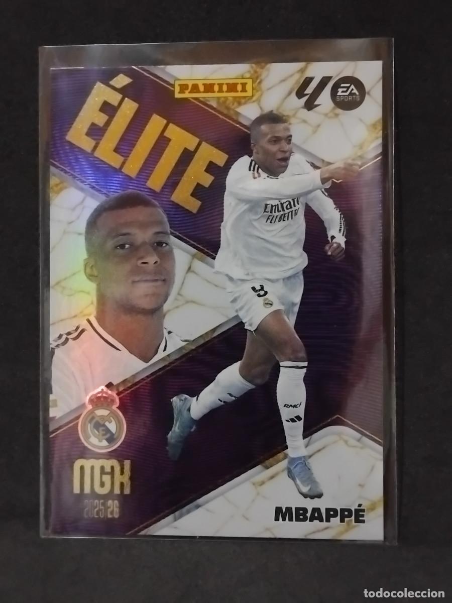 Cromos de f&uacute;tbol: MBAPP&Eacute; &Eacute;LITE 12 - REAL MADRID - MGK MEGACRACKS 2025-26 PANINI 25 26 2025 2026