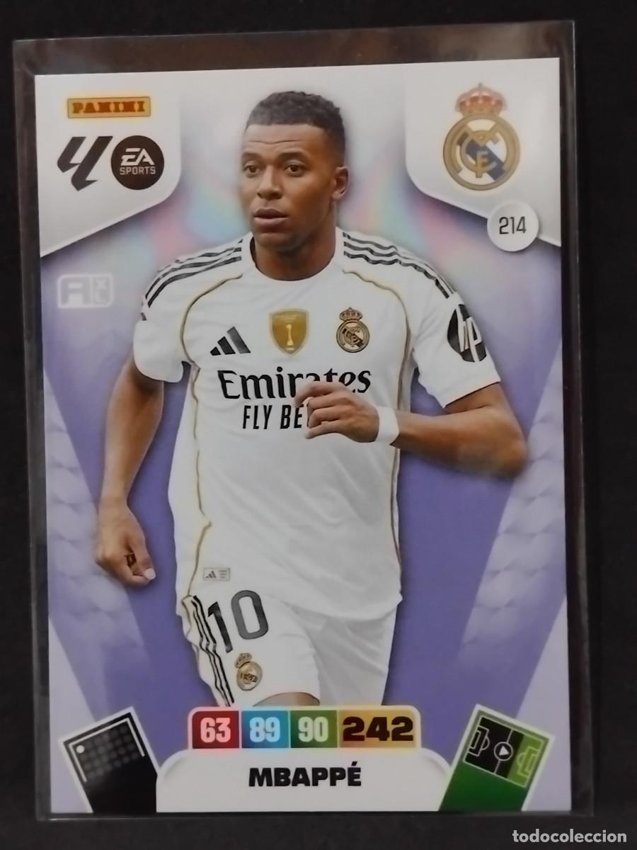 Cromos de f&uacute;tbol: MBAPP&Eacute; 214 - REAL MADRID #214 - LIGA PANINI ADRENALYN XL 2025-26 2025 2026 25 26