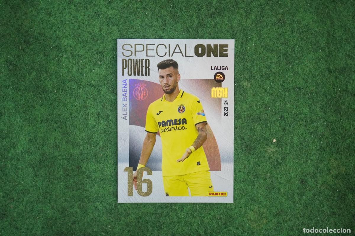 Cromos de f&uacute;tbol: P380 ALEX BAENA VILLARREAL SPECIAL ONE POWER MEGACRACKS 2023 2024 MGK 23 24 PANINI LALIGA EA SPORTS