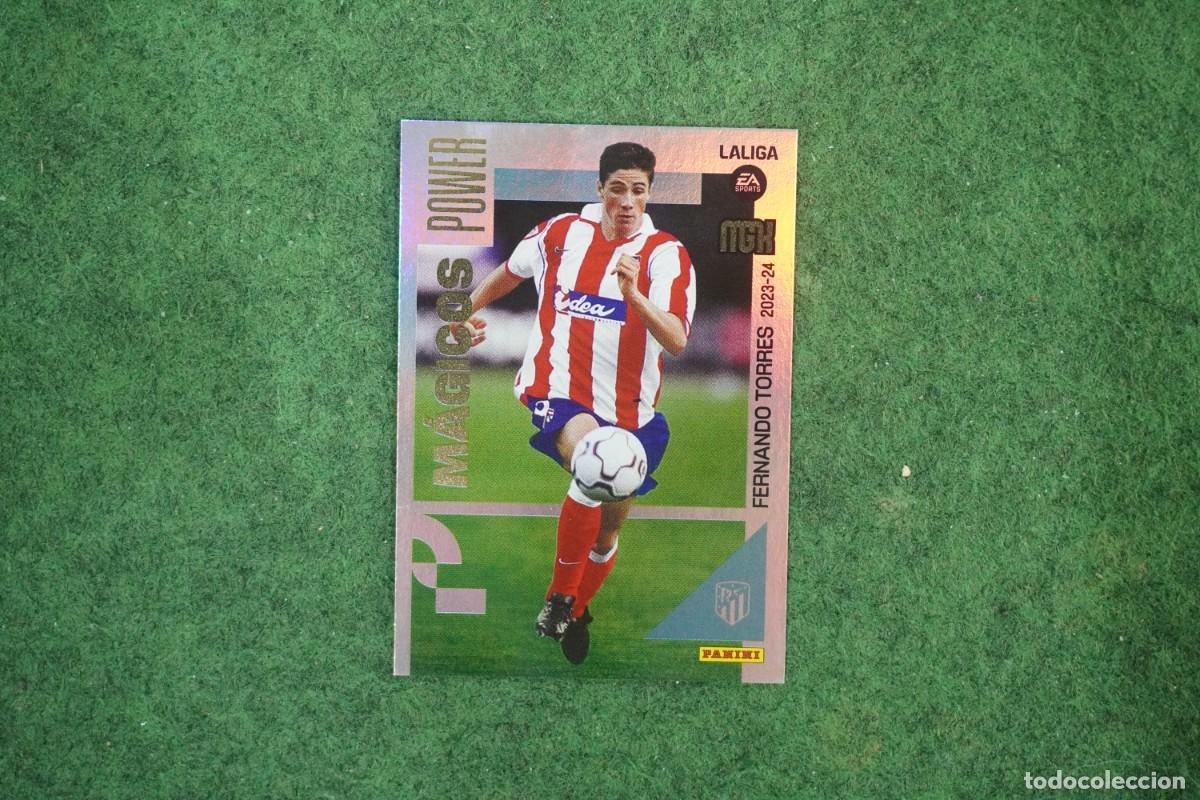 Cromos de f&uacute;tbol: P436 FERNANDO TORRES ATLETICO MADRID MAGICOS POWER MEGACRACKS 2023 2024 MGK 23 24 PANINI LALIGA
