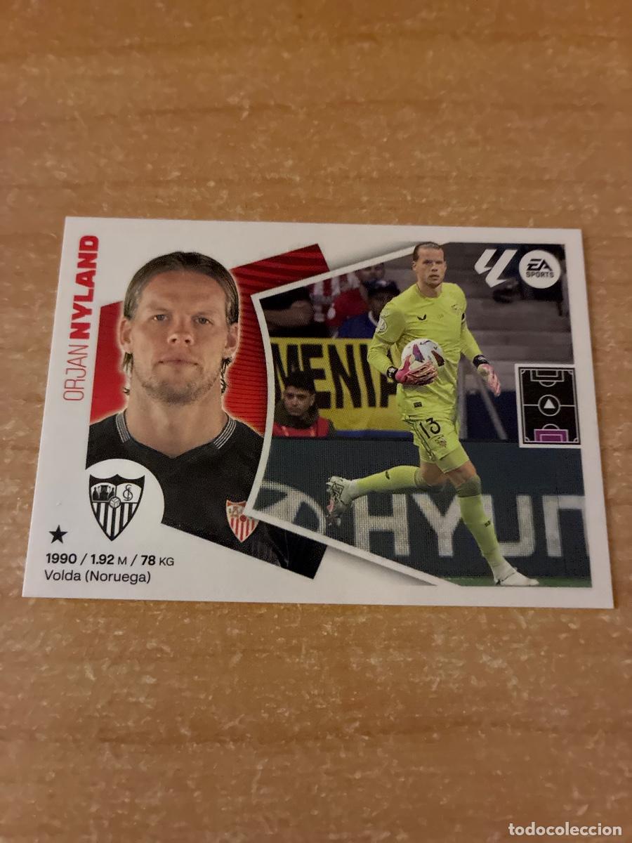 Cromos de f&uacute;tbol: 3 NYLAND SEVILLA LIGA ESTE 2024 2025