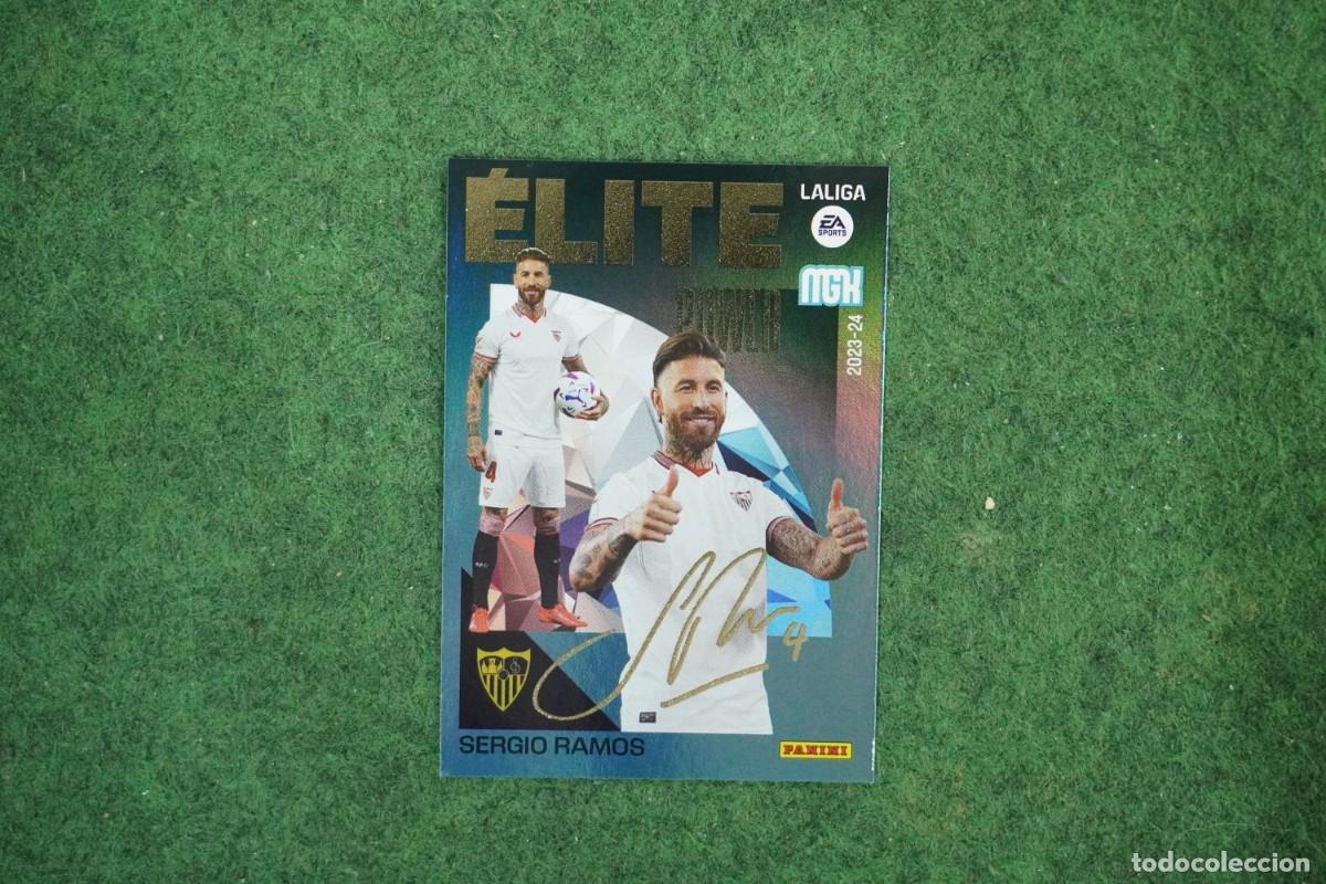 Cromos de f&uacute;tbol: P507 SERGIO RAMOS SEVILLA ELITE POWER MEGACRACKS 2023 2024 MGK 23 24 PANINI LALIGA EA SPORTS