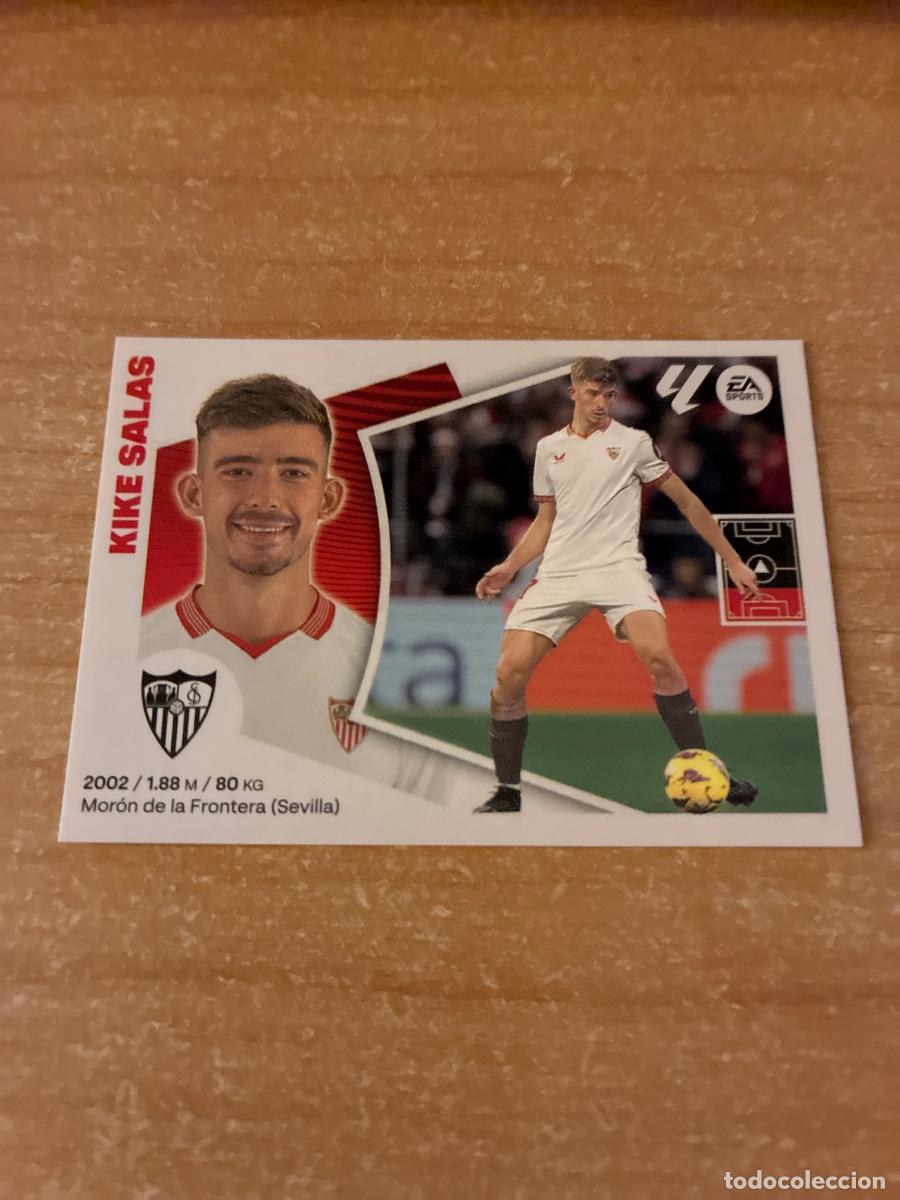 Cromos de f&uacute;tbol: 10 KIKE SALAS SEVILLA LIGA ESTE 2024 2025
