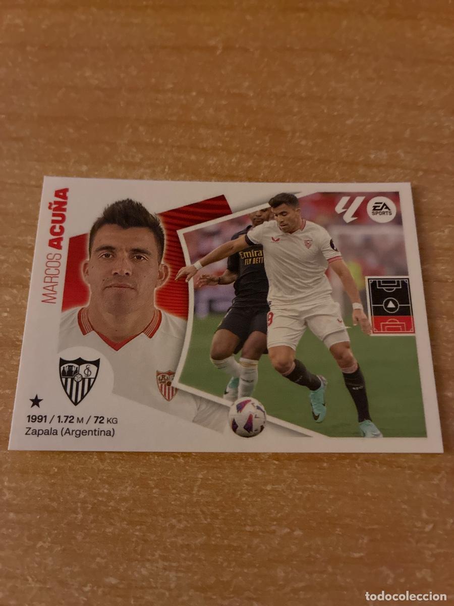 Cromos de f&uacute;tbol: 12 ACU&Ntilde;A SEVILLA LIGA ESTE 2024 2025